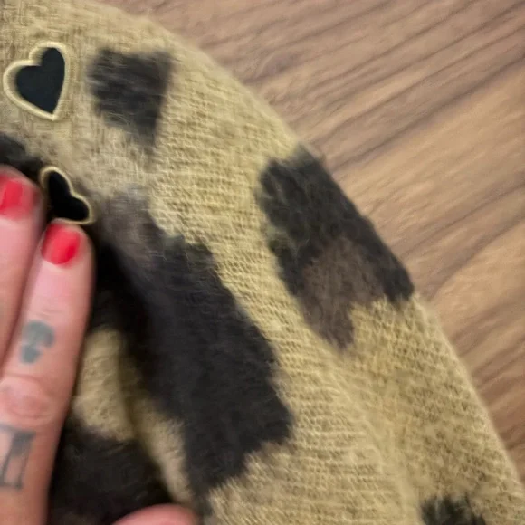 Fred Perry X Amy Winehouse Leopard sweater - Picture 3 of 8